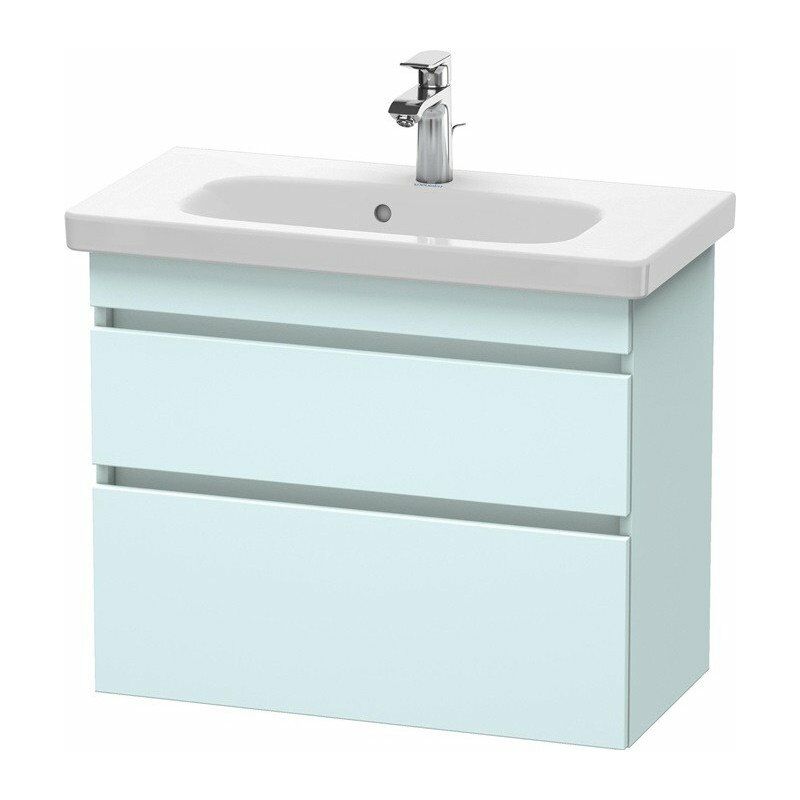 

Mueble bajo lavabo DURASTYLE 730x350mm Azul claro mate