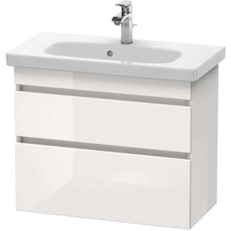 Mueble bajo lavabo DURASTYLE 730x350mm blanco brillo