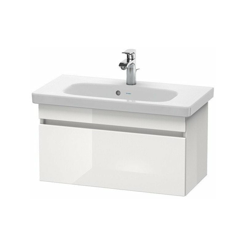 

Duravit - Mueble bajo lavabo DURASTYLE 730x350mm blanco brillo / basalto mate