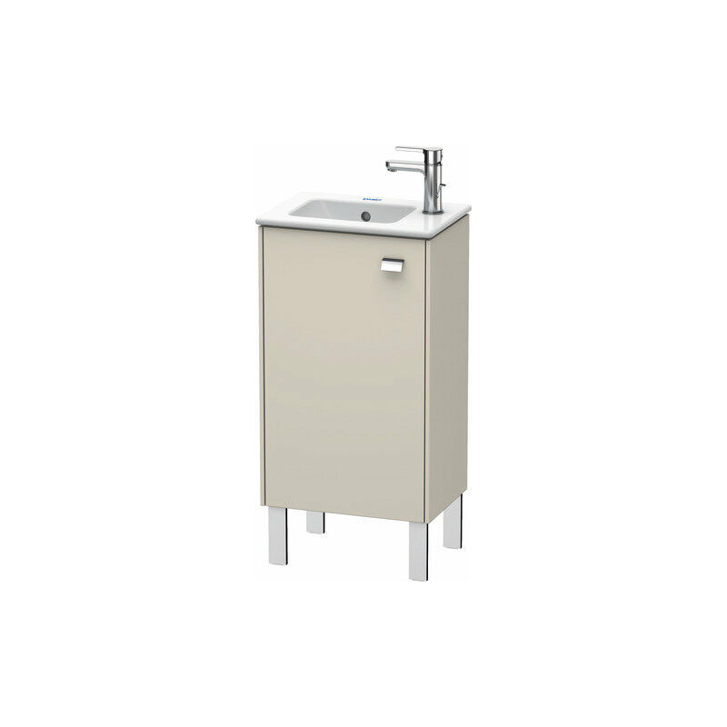 

Mueble bajo lavabo Duravit Brioso de 42,0 x 28,9 cm, 1 puerta, con bisagra a la izquierda, 1 balda de cristal, para lavabo ME by Starck 072343, Color