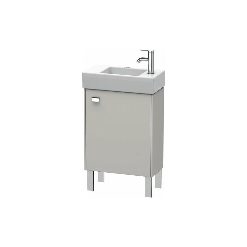

Duravit Ag - Mueble bajo lavabo Duravit Brioso de 48,4 x 23,9 cm, 1 puerta, con bisagra a la derecha, 1 balda de cristal, para lavabo Vero Air