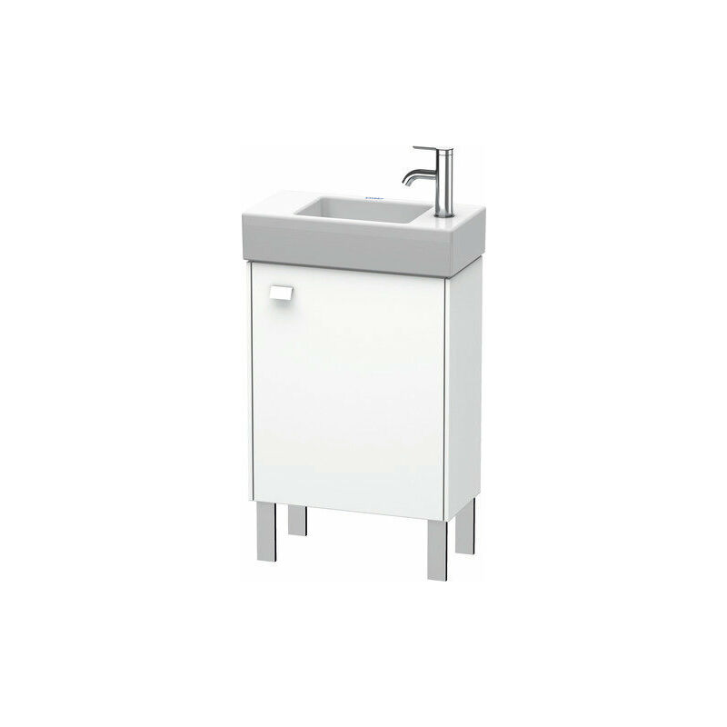 

Duravit Ag - Mueble bajo lavabo Duravit Brioso de 48,4 x 23,9 cm, 1 puerta, con bisagra a la derecha, 1 balda de cristal, para lavabo Vero Air