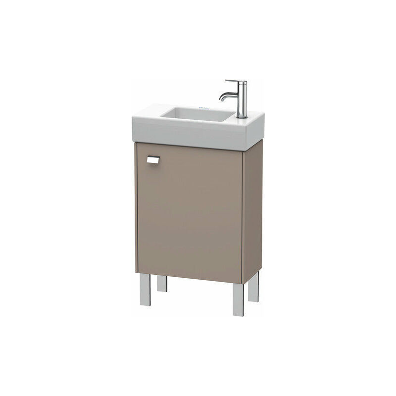 

Duravit Ag - Mueble bajo lavabo Duravit Brioso de 48,4 x 23,9 cm, 1 puerta, con bisagra a la derecha, 1 balda de cristal, para lavabo Vero Air