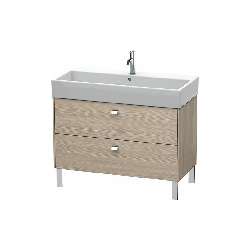 

Mueble bajo lavabo Duravit Brioso de 98,4 x 45,9 cm, 2 extraíbles, incl. hueco para sifón y delantal, para lavabo Vero Air 235010, Color