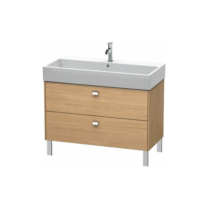 

Mueble bajo lavabo Duravit Brioso de 98,4 x 45,9 cm, 2 extraíbles, incl. hueco para sifón y delantal, para lavabo Vero Air 235010, Color