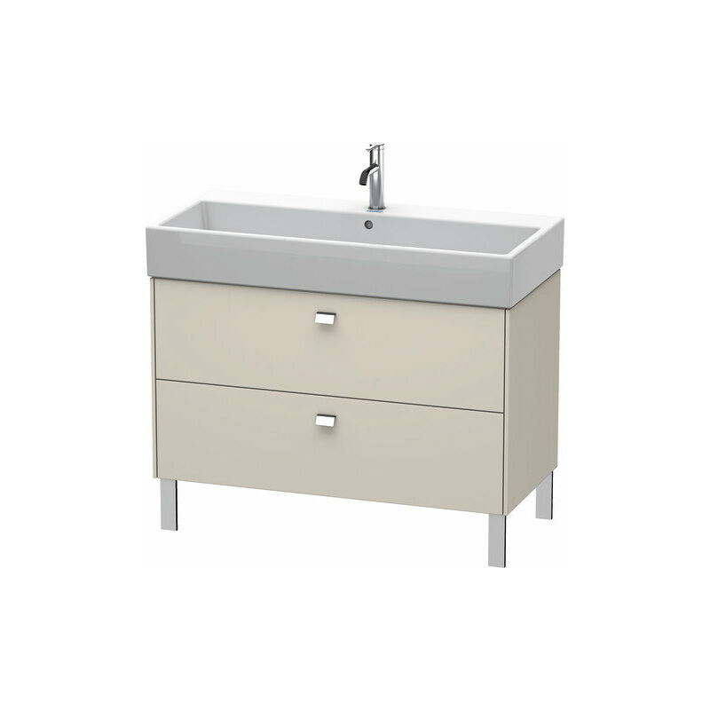 

Mueble bajo lavabo Duravit Brioso de 98,4 x 45,9 cm, 2 extraíbles, incl. hueco para sifón y delantal, para lavabo Vero Air 235010, Color
