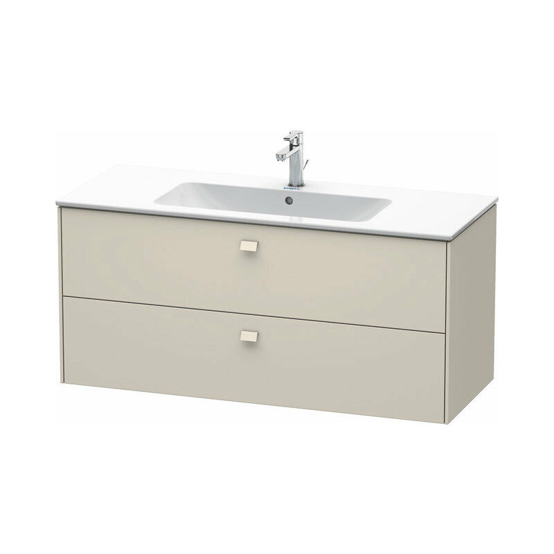 

Mueble bajo lavabo Duravit Brioso de pared 122,0 x 47,9 cm, con 2 cajones, incl. hueco para sifón y delantal, para lavabo ME by Starck 233612, Color