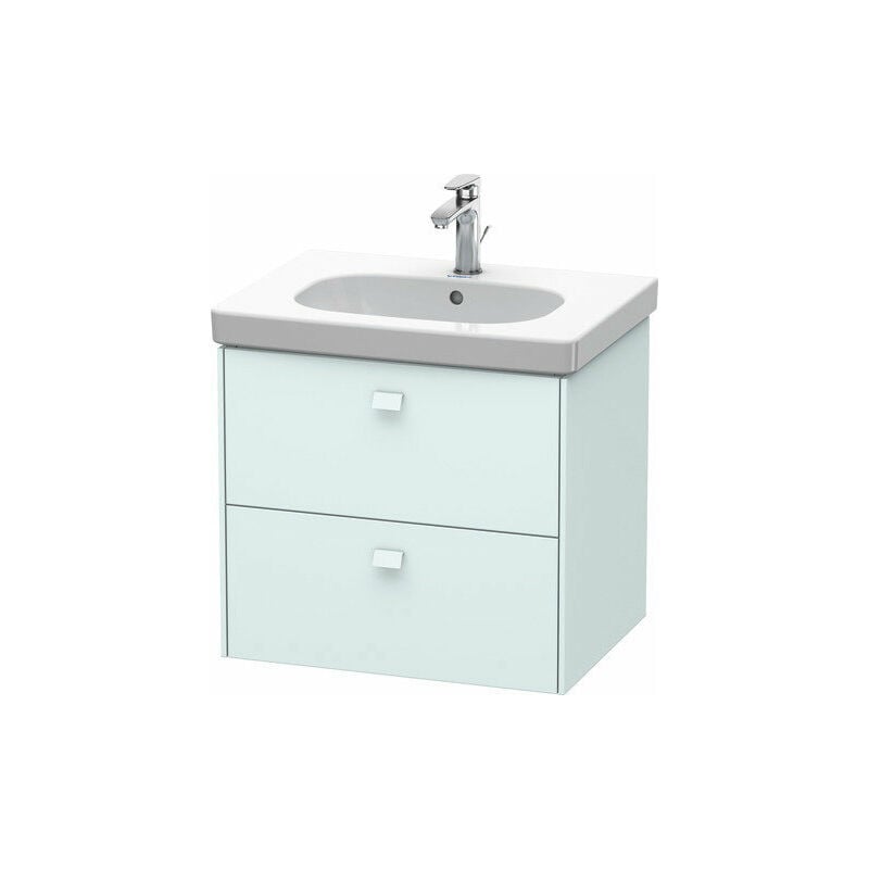 

Mueble bajo lavabo Duravit Brioso de pared 62,0 x 46,9 cm, con 2 cajones, con sifón y delantal, para lavabo D-Código 034265, Color (frente/cuerpo):