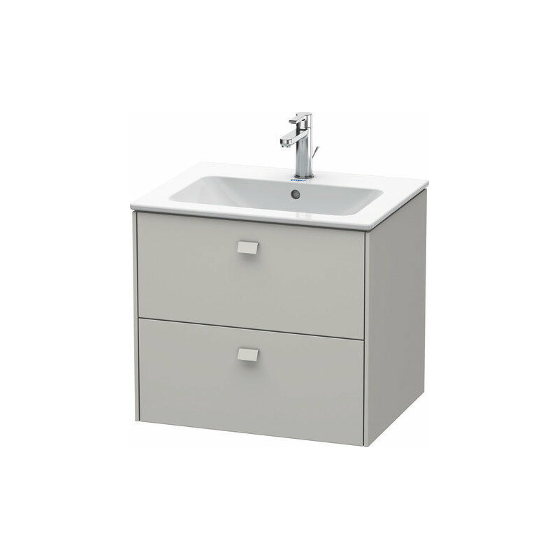 

Mueble bajo lavabo Duravit Brioso de pared 62,0 x 47,9 cm, con 2 cajones, incl. hueco para sifón y delantal, para lavabo ME by Starck 233663, Color