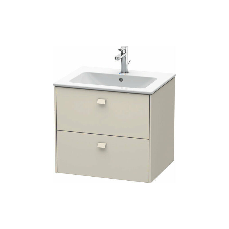 

Mueble bajo lavabo Duravit Brioso de pared 62,0 x 47,9 cm, con 2 cajones, incl. hueco para sifón y delantal, para lavabo ME by Starck 233663, Color