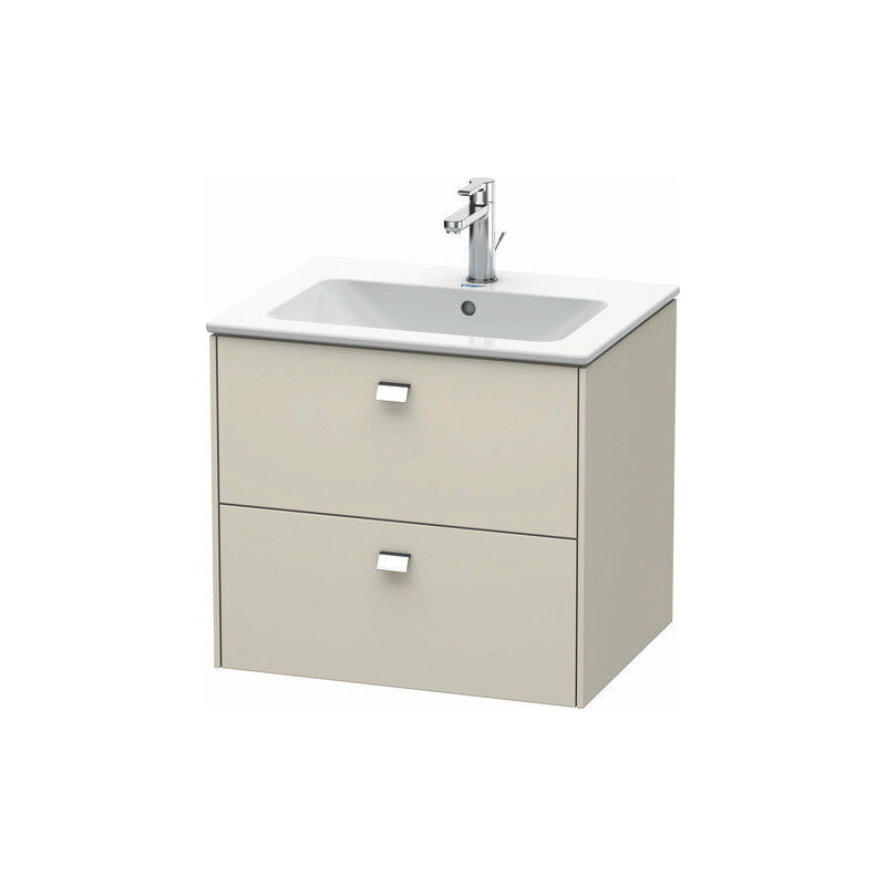 

Mueble bajo lavabo Duravit Brioso de pared 62,0 x 47,9 cm, con 2 cajones, incl. hueco para sifón y delantal, para lavabo ME by Starck 233663, Color