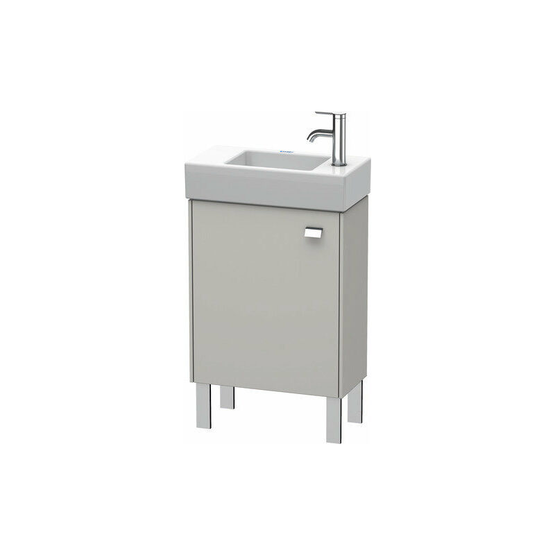 

Duravit Ag - Mueble bajo lavabo Duravit Brioso de pie 48,4 x 23,9 cm, 1 puerta, con bisagra a la izquierda, 1 balda de cristal, para lavabo Vero Air