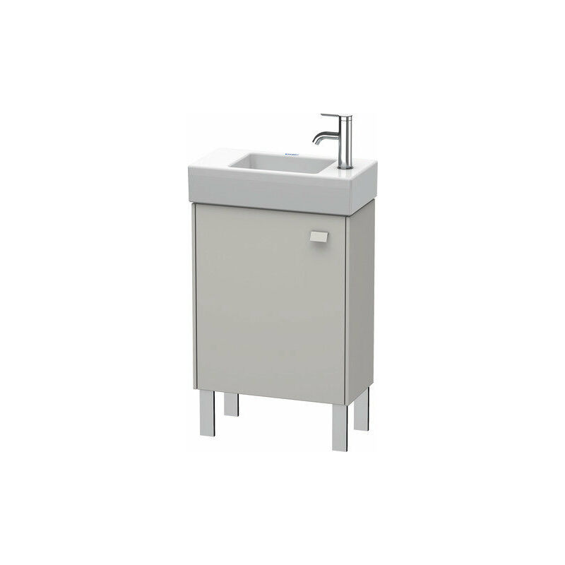 

Duravit Ag - Mueble bajo lavabo Duravit Brioso de pie 48,4 x 23,9 cm, 1 puerta, con bisagra a la izquierda, 1 balda de cristal, para lavabo Vero Air