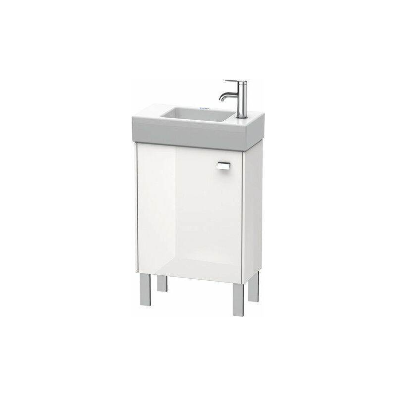 

Mueble bajo lavabo Duravit Brioso de pie 48,4 x 23,9 cm, 1 puerta, con bisagra a la izquierda, 1 balda de cristal, para lavabo Vero Air 072450, Color