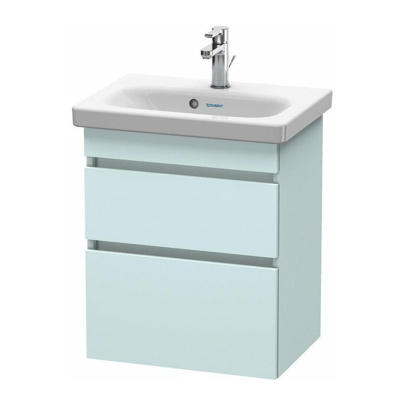 

Mueble bajo lavabo Duravit DURASTYLE COMPACT 610x500x368mm Azul claro mate