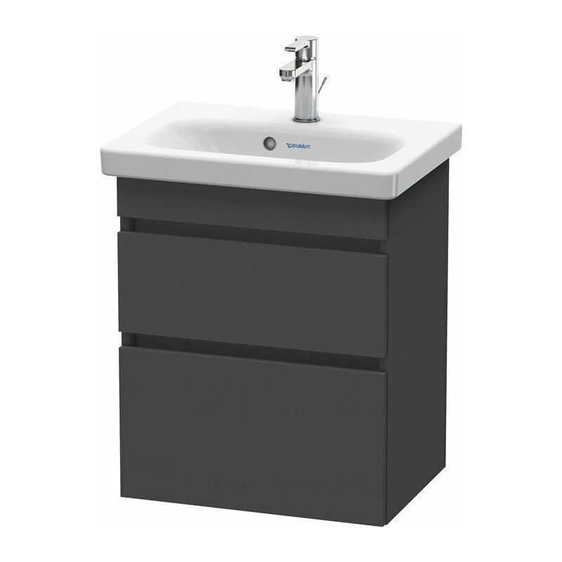 

Mueble bajo lavabo Duravit DURASTYLE COMPACT 610x500x368mm grafito mate