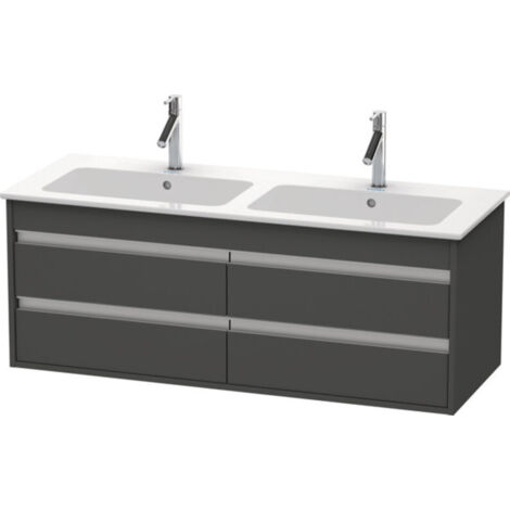 Mueble bajo lavabo Duravit Ketho 6433, 4 cajones, con sifón y
