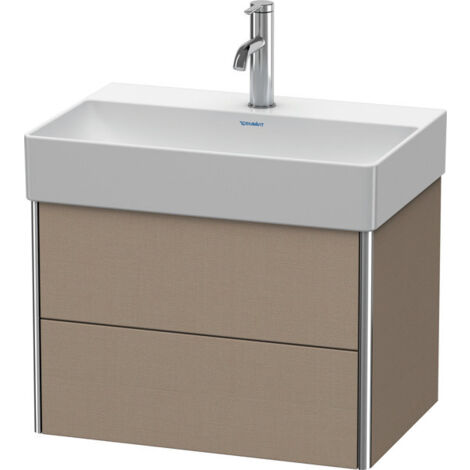Mueble bajo lavabo Duravit XSQUARE COMPACT 397x584x390mm lino