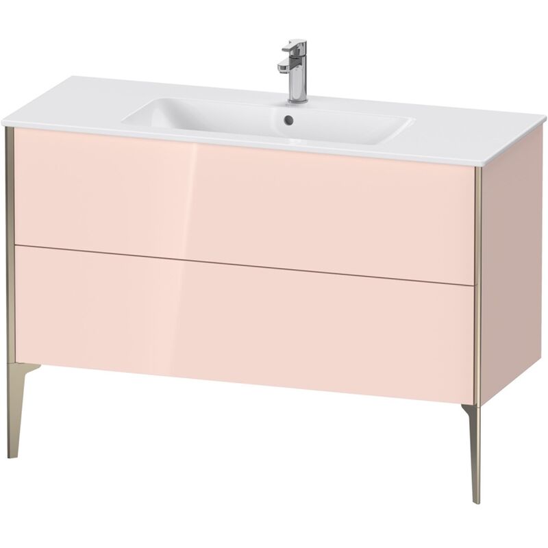 

Mueble bajo lavabo Duravit Xviu 4484 vertical, 2 cajones, para lavabo ME by Starck 233612, 1210x480 mm,, Color (frente/cuerpo): champagne