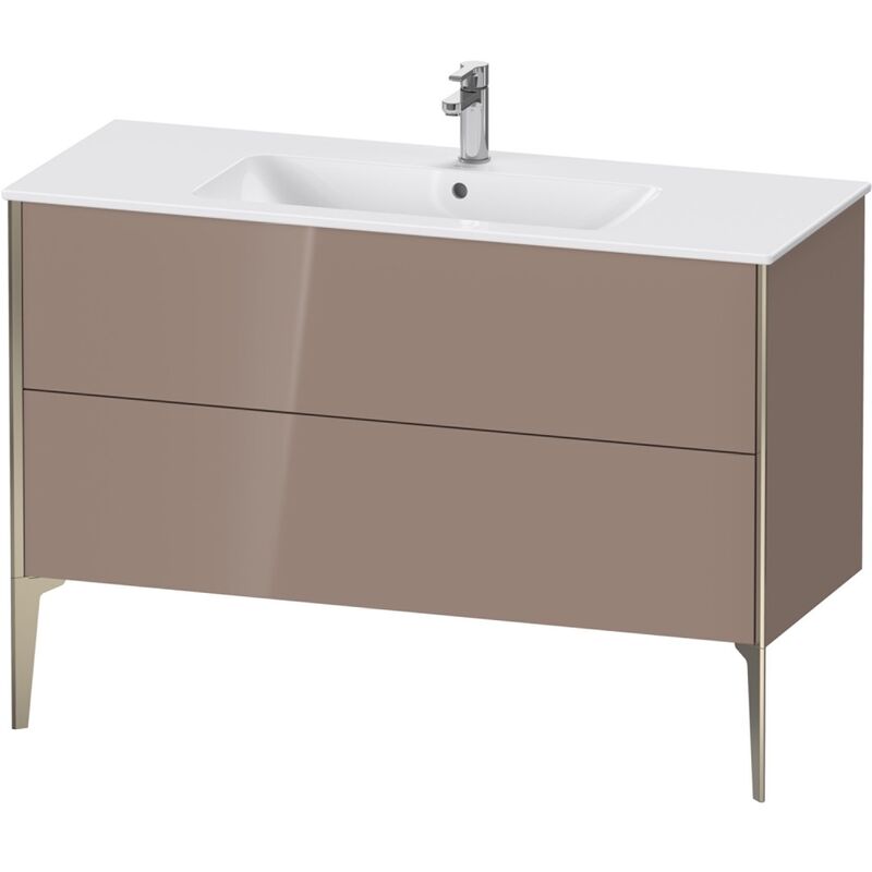 

Mueble bajo lavabo Duravit Xviu 4484 vertical, 2 cajones, para lavabo ME by Starck 233612, 1210x480 mm,, Color (frente/cuerpo): champagne