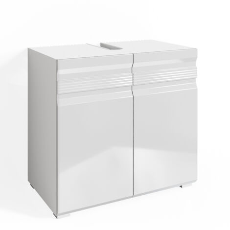 Mueble bajo lavabo Freddy, Blanco, 60 x 60 cm, Vicco