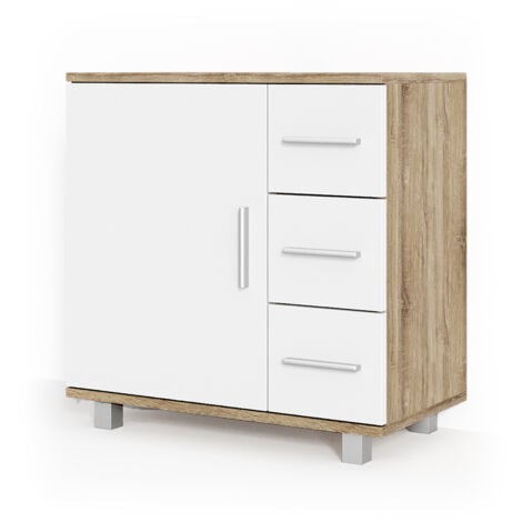 Mueble bajo lavabo Ilias, Sonoma, 60 x 60 cm, Vicco