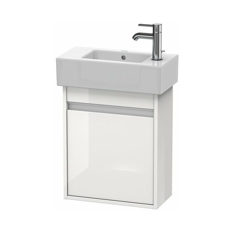 

Mueble bajo lavabo KETHO 225x450x550mm apertura derecha nogal oscuro