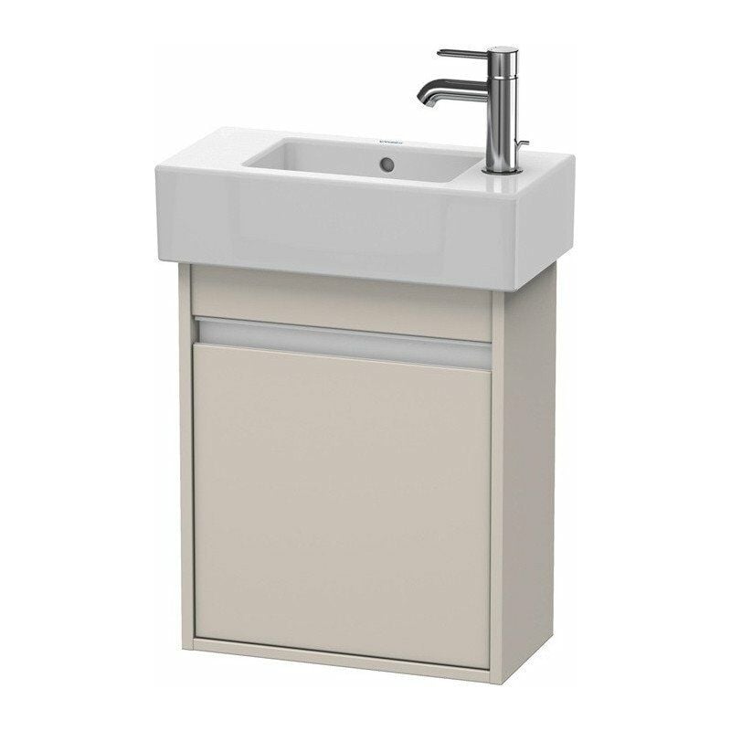 

Duravit - Mueble bajo lavabo KETHO 225x450x550mm apertura derecha taupe