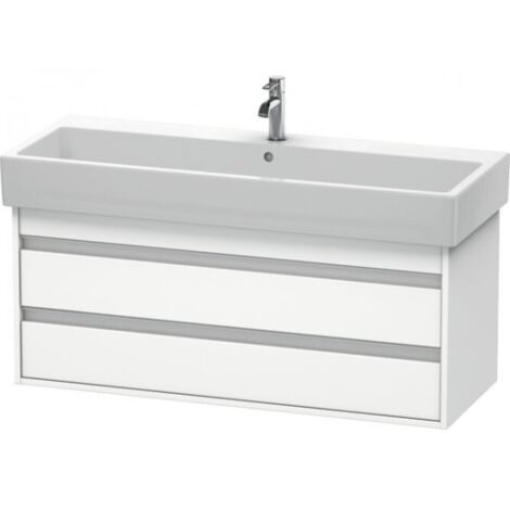 Mueble bajo lavabo KETHO 440x1150x410mm blanco mate