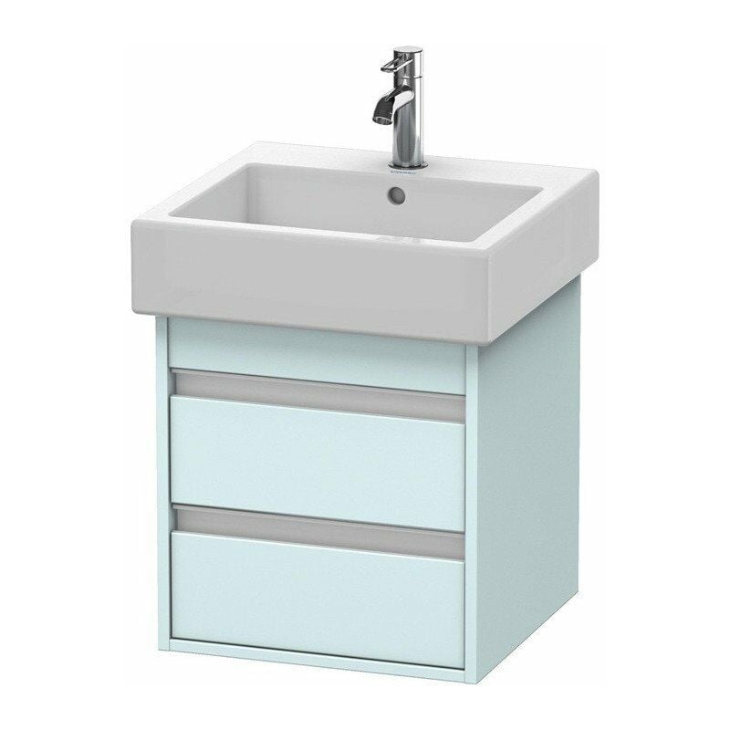 

Mueble bajo lavabo KETHO 440x450x410mm Azul claro mate