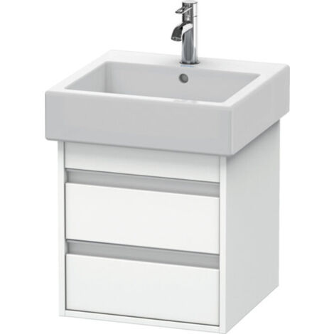 Mueble bajo lavabo KETHO 440x450x410mm blanco mate