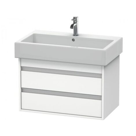 Mueble bajo lavabo KETHO 440x750x410mm blanco mate