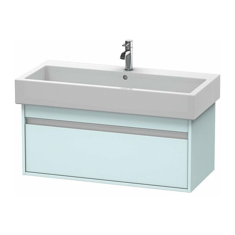 

Mueble bajo lavabo KETHO 440x950x410mm Azul claro mate