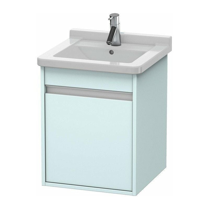 

Mueble bajo lavabo KETHO 445x440x550mm apertura izquierda Matt azul claro