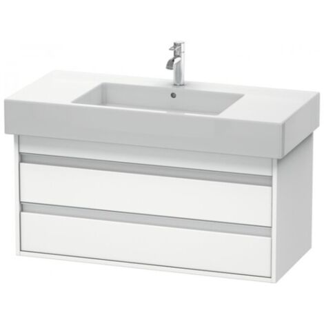Mueble bajo lavabo KETHO 455x1000x480mm blanco mate