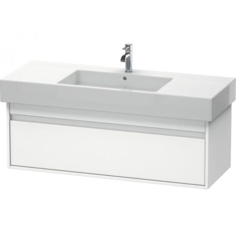 Mueble bajo lavabo KETHO 455x1200x410mm blanco mate