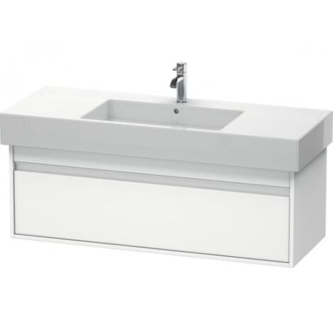 Mueble bajo lavabo KETHO 455x1200x410mm blanco mate