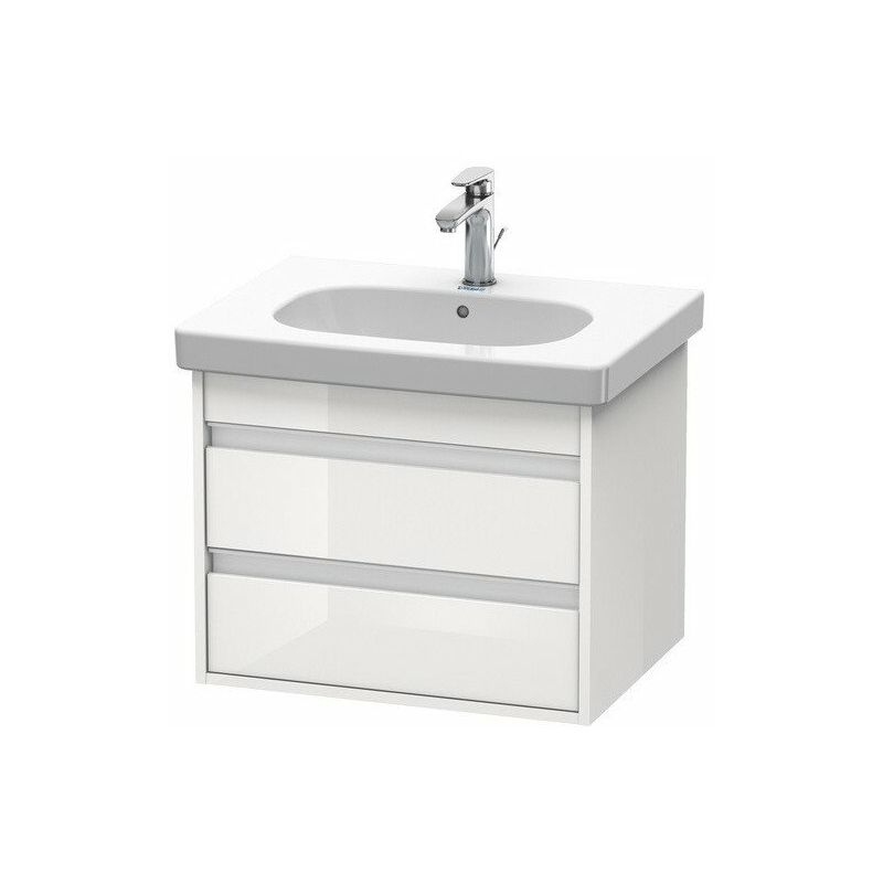 

Mueble bajo lavabo KETHO 455x600x480mm Azul claro mate