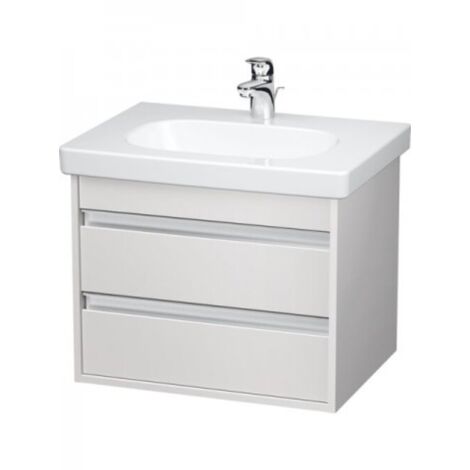 Mueble bajo lavabo KETHO 455x600x480mm blanco mate