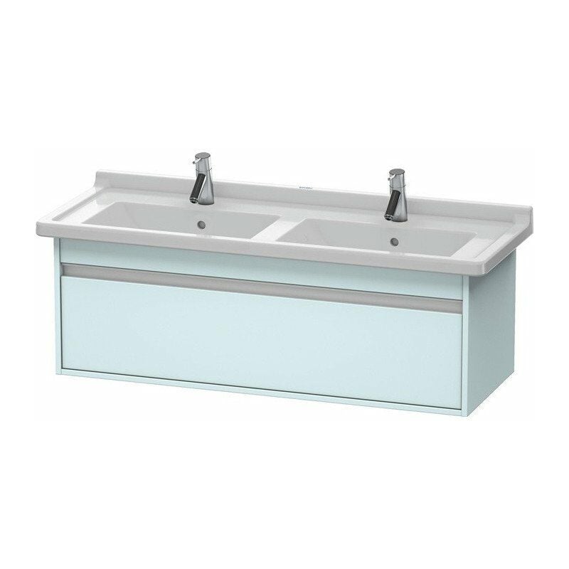 

Duravit - Mueble bajo lavabo KETHO 465x1200x410mm Azul claro mate