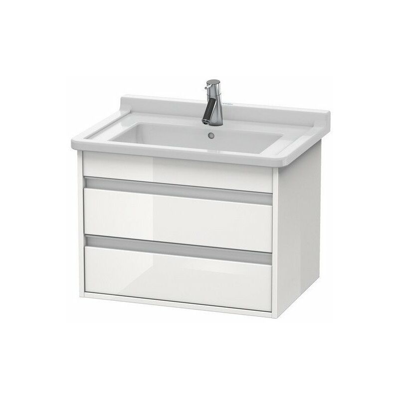 

Mueble bajo lavabo KETHO 465x650x480mm Azul claro mate