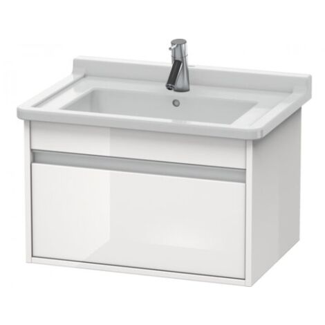 Mueble bajo lavabo KETHO 465x800x410mm blanco brillante