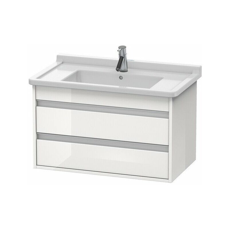 

Mueble bajo lavabo KETHO 465x800x480mm Azul claro mate