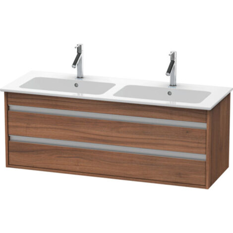 Mueble bajo lavabo KETHO 480x1270x475mm nogal natural