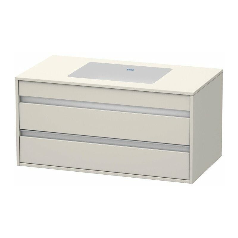 

Mueble bajo lavabo KETHO 500x1000x496mm taupe