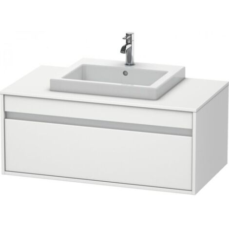 Mueble bajo lavabo KETHO 550x1000x426mm blanco mate