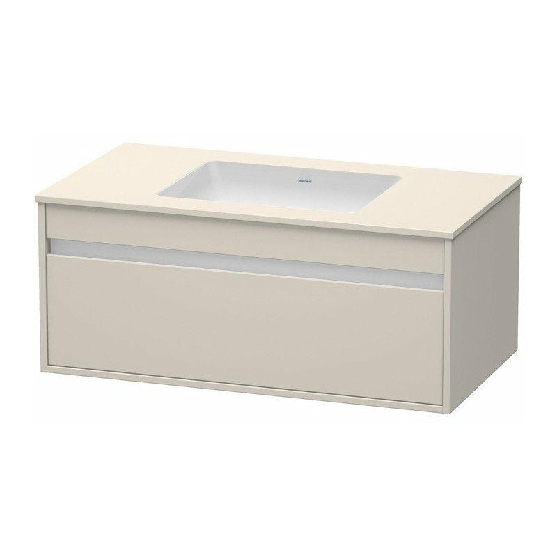 

Mueble bajo lavabo KETHO 550x1000x426mm taupe