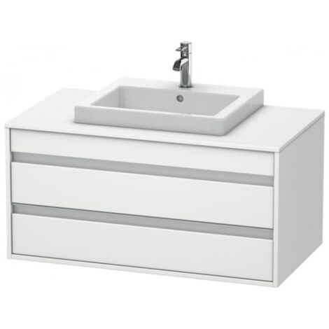 Mueble bajo lavabo KETHO 550x1000x496mm blanco mate