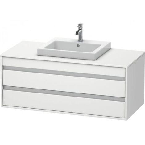 Mueble bajo lavabo KETHO 550x1200x496mm blanco mate