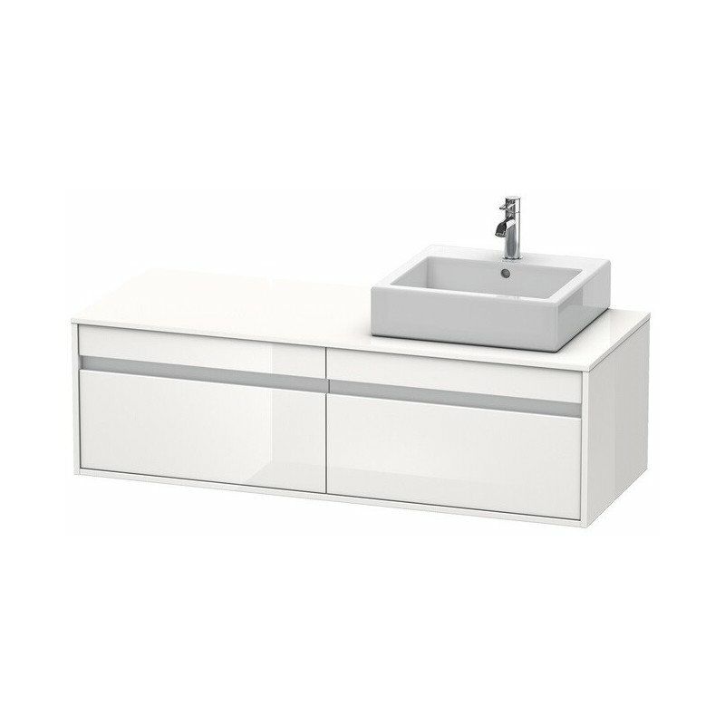 

Duravit - Mueble bajo lavabo KETHO 550x1400x426m con iluminación de hormigón